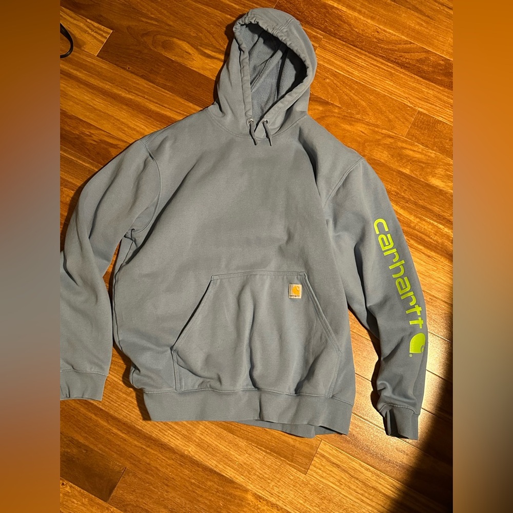 Carhartt light blue Hoodie loose fit